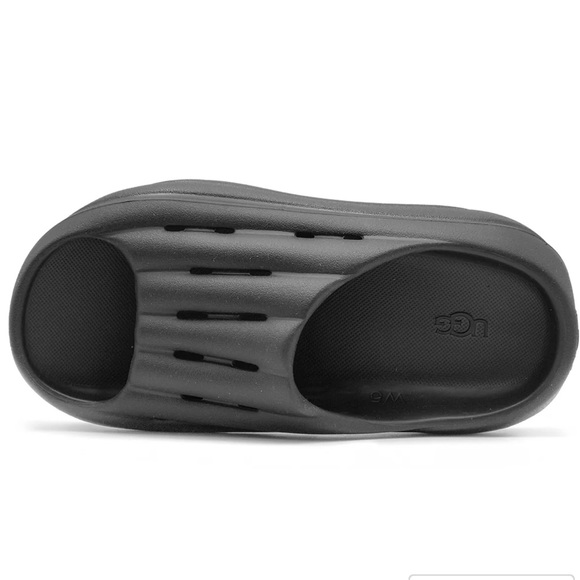 UGG Women Black Foamo Slide Sandals In Water Resistant EVA - Picture 10 of 13